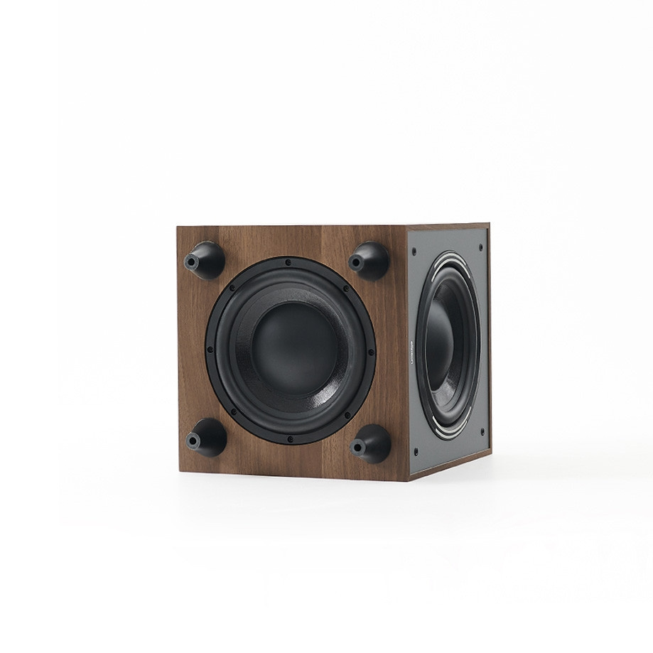Elipson Horus 8S Valnøtt/Mørkegrå, aktiv subwoofer
