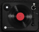 Elipson Omega 100 skivspelare med RIAA & Bluetooth, svart