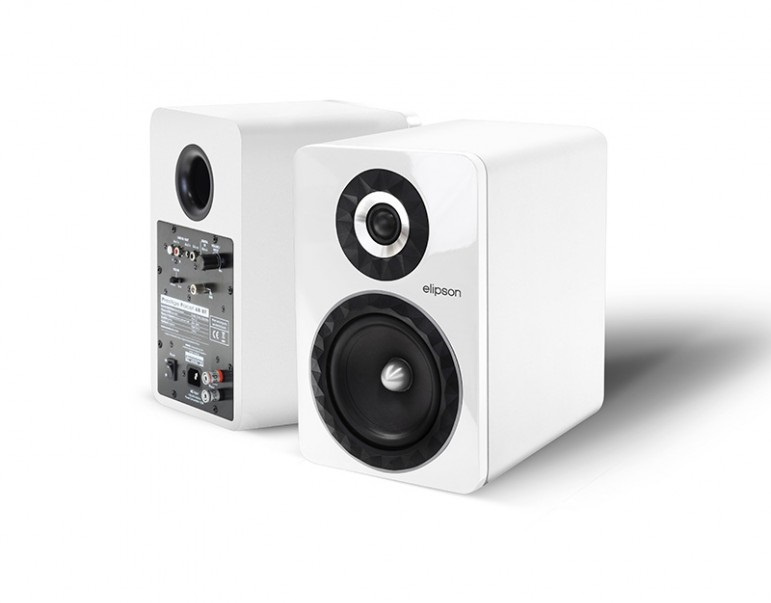 Elipson Prestige Facet 6B BT aktiva högtalare, vitt par