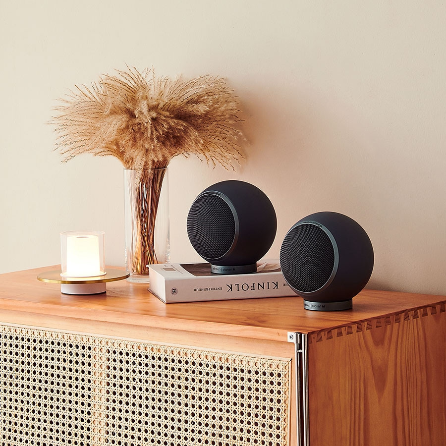 Elipson Planet M Stoffhøyttaler grå, par