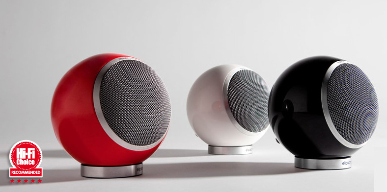 Elipson Planet M klothögtalare, rött par