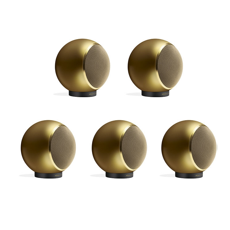 Elipson Planet M stoffhøyttaler 5.0 sett gull