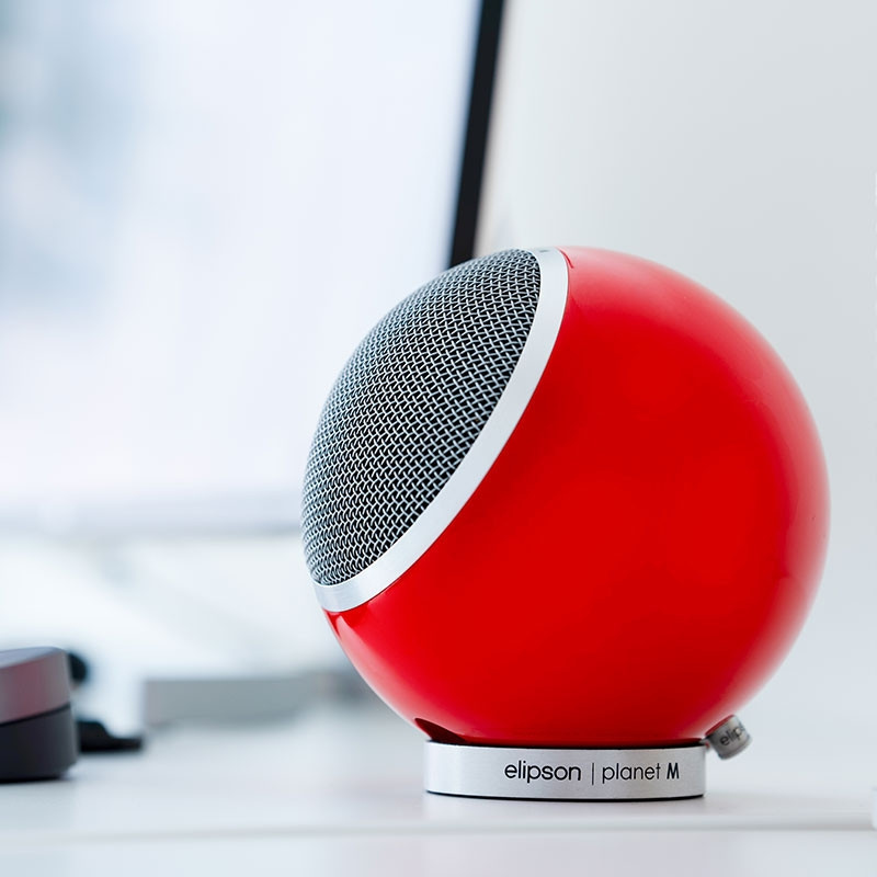 Elipson Planet M stoffhøyttaler 5.0 sett rød