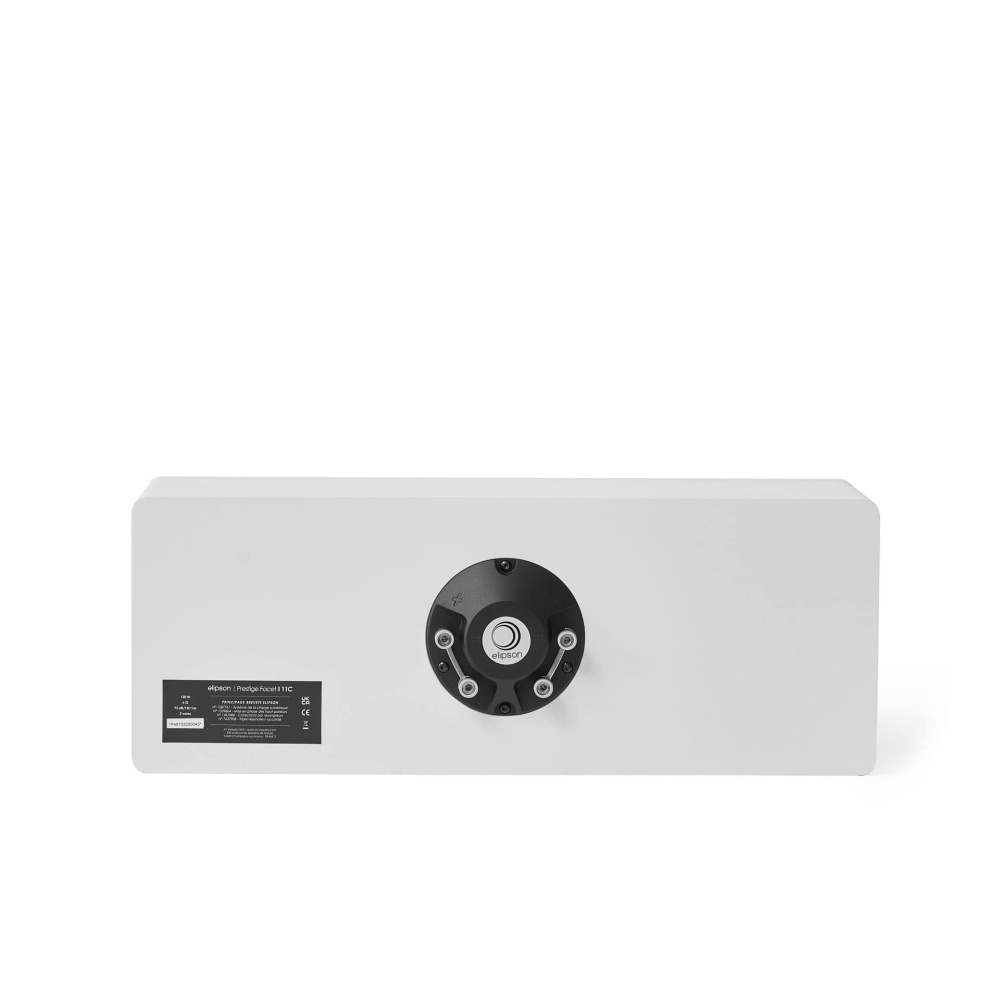 Elipson Prestige Facet II 11C senterhøyttaler, matt hvit