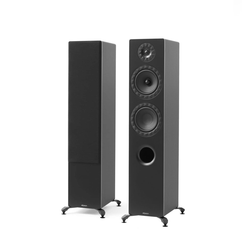 Elipson Prestige Facet II 14F gulvhøyttaler, matt svart par