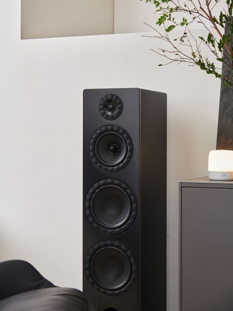 Elipson Prestige Facet II 24F gulvhøyttaler, matt svart par