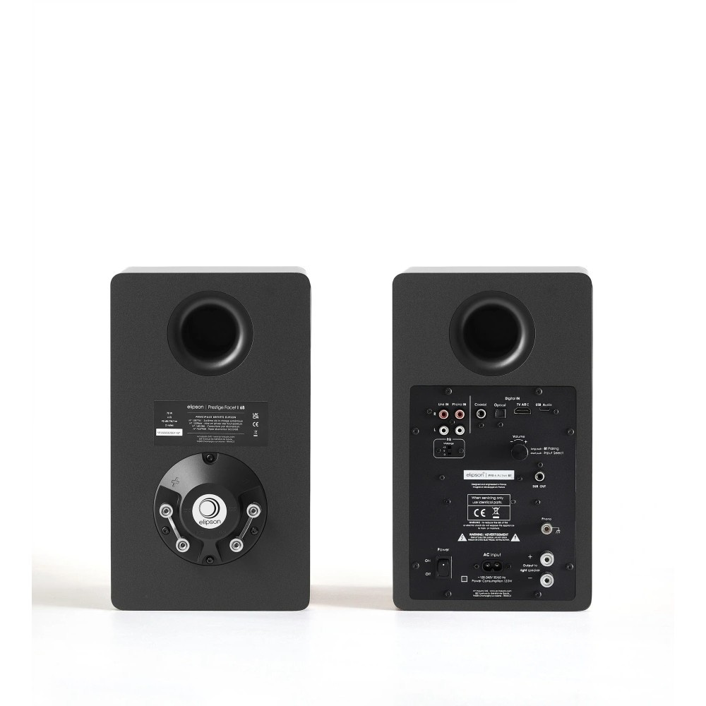 Elipson Prestige Facet II 6B Aktiv, matt svart par