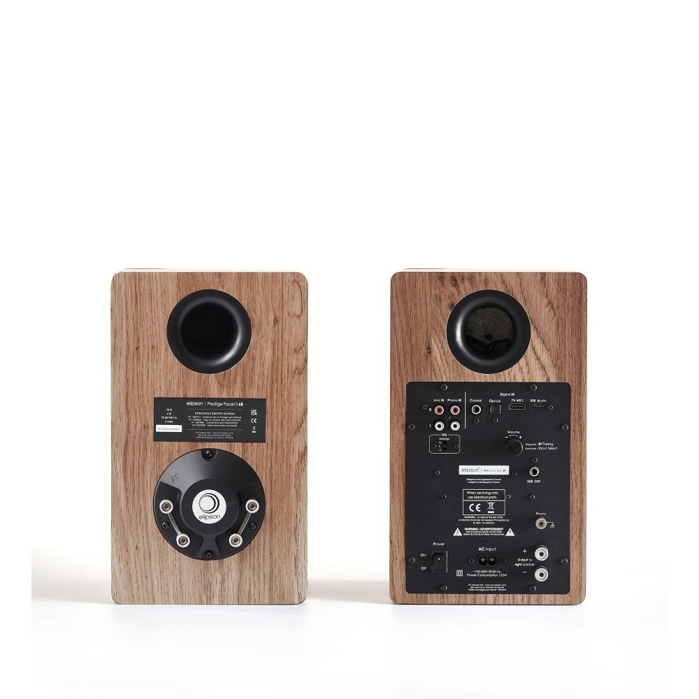 Elipson Prestige Facet II 6B Aktiv, valnøtt par