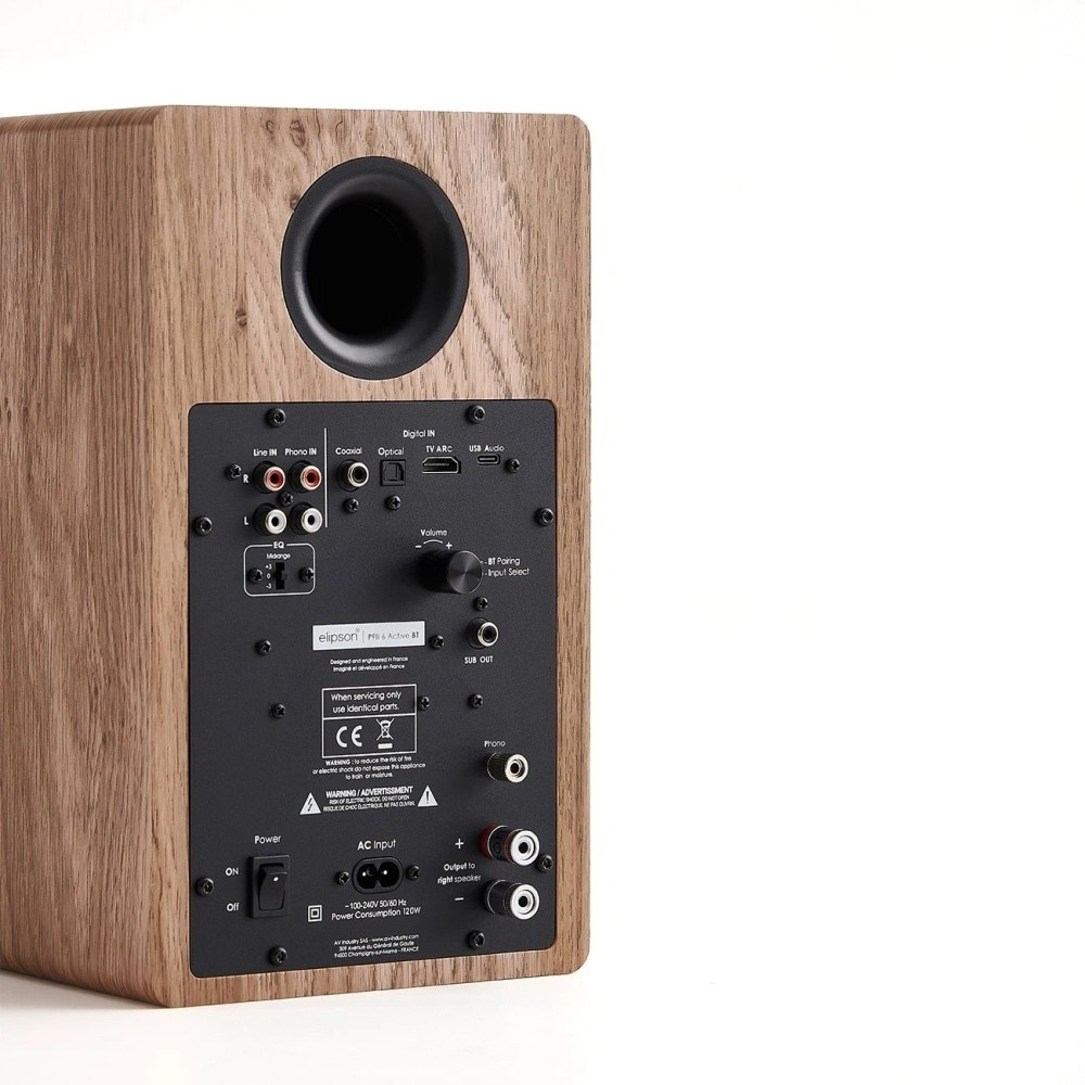 Elipson Prestige Facet II 6B Aktiv, valnøtt par