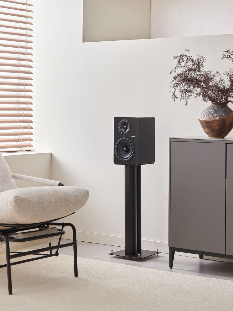 Elipson Prestige Facet II 6B stativhøyttalere, matt svart par