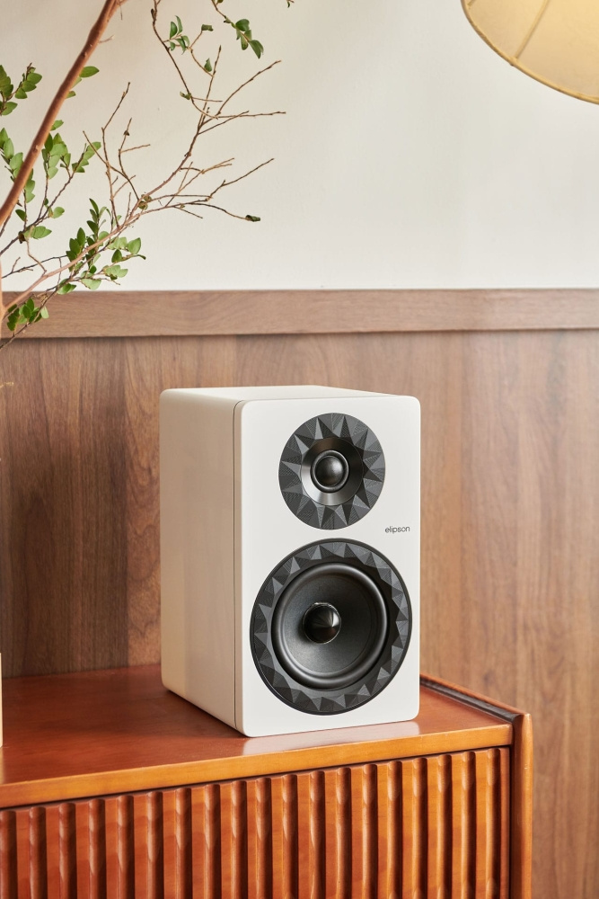 Elipson Prestige Facet II 6B stativhøyttalere, matt hvit par