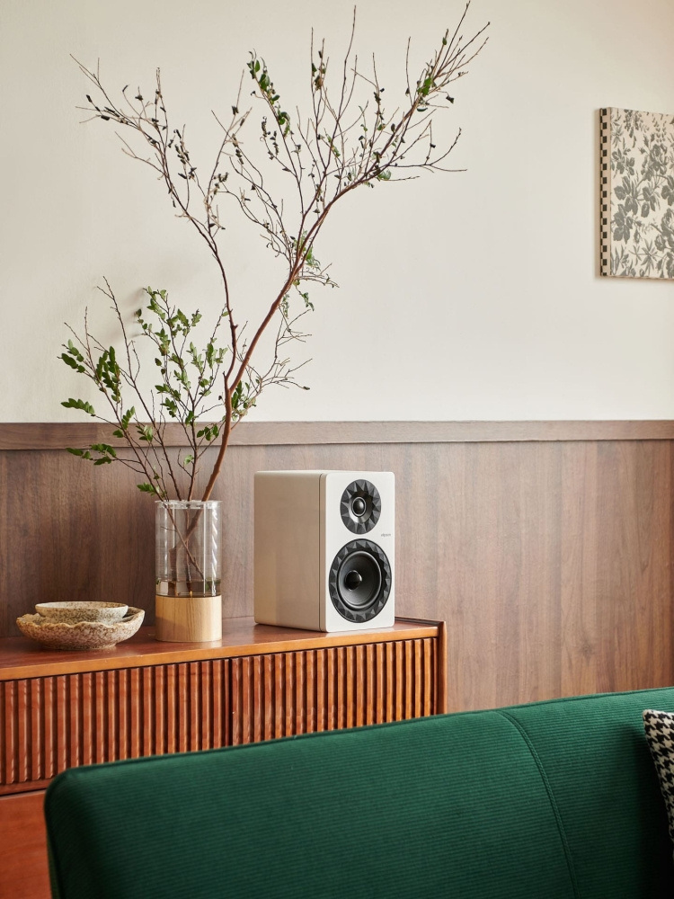 Elipson Prestige Facet II 6B stativhøyttalere, matt hvit par