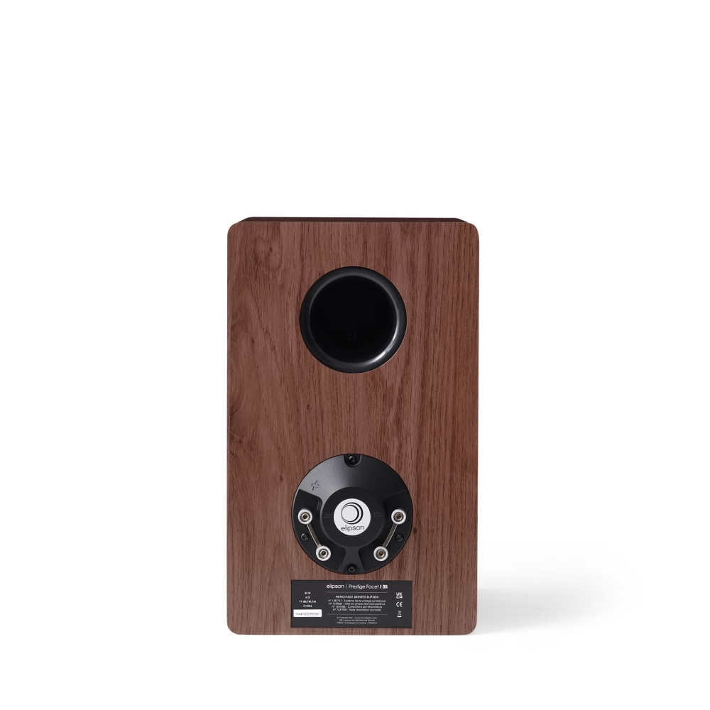 Elipson Prestige Facet II 8B stativhøyttalere, valnøtt par
