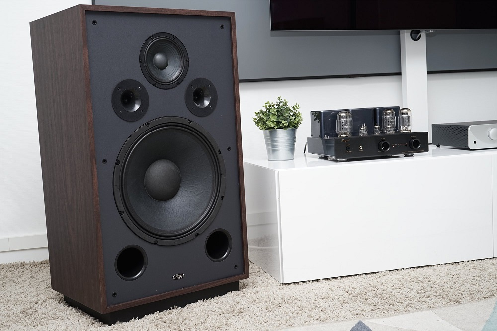 Eltax Vintage PWR 1959 gulvhøyttalere, valnøtt