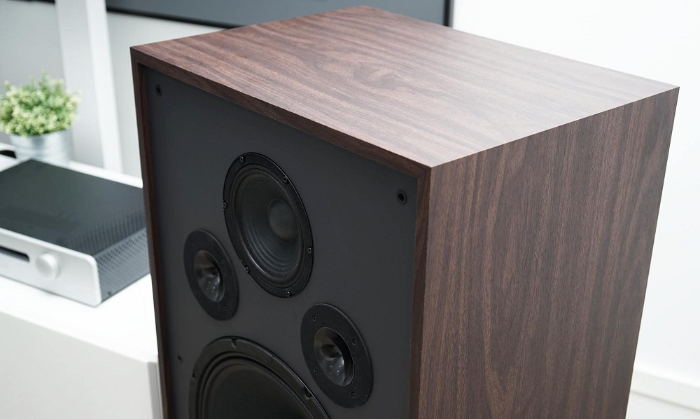 Eltax Vintage PWR 1959 gulvhøyttalere, valnøtt