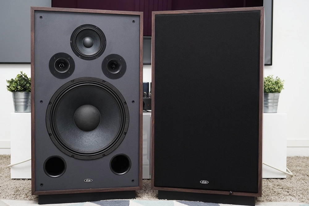 Eltax Vintage PWR 1959 gulvhøyttalere, valnøtt