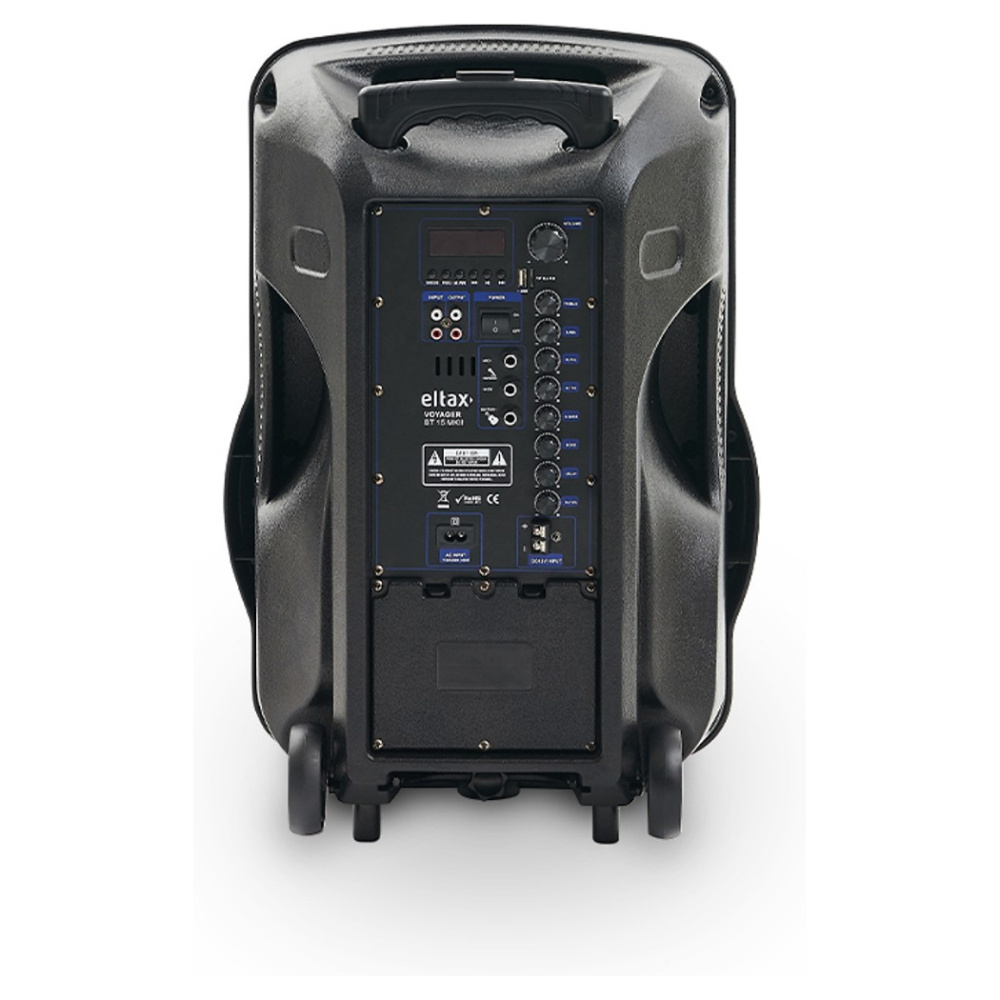 Eltax Voyager BT 15 MKII, bærbar partyhøyttaler med Bluetooth