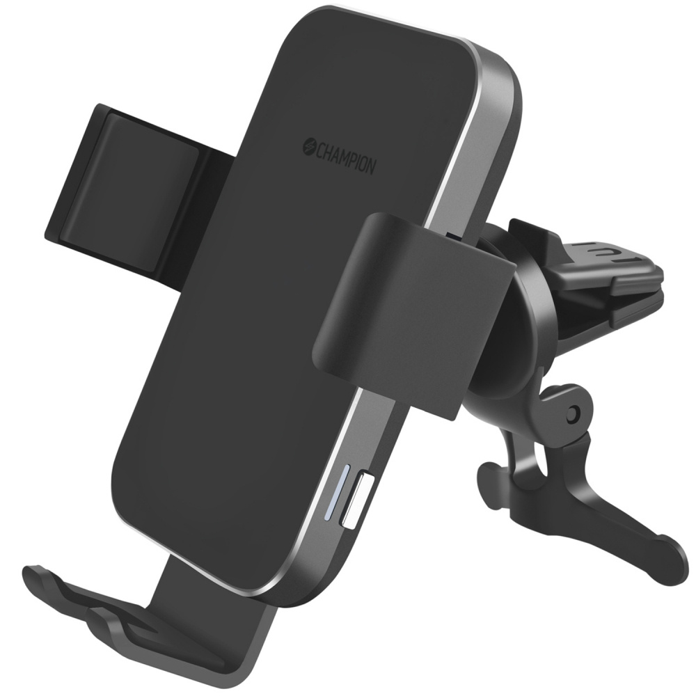 Champion CHMH240, mobilhållare med trådlös QI-laddare