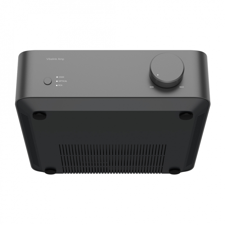 WiiM Vibelink Amp stereoforsterker med DAC, Space Gray