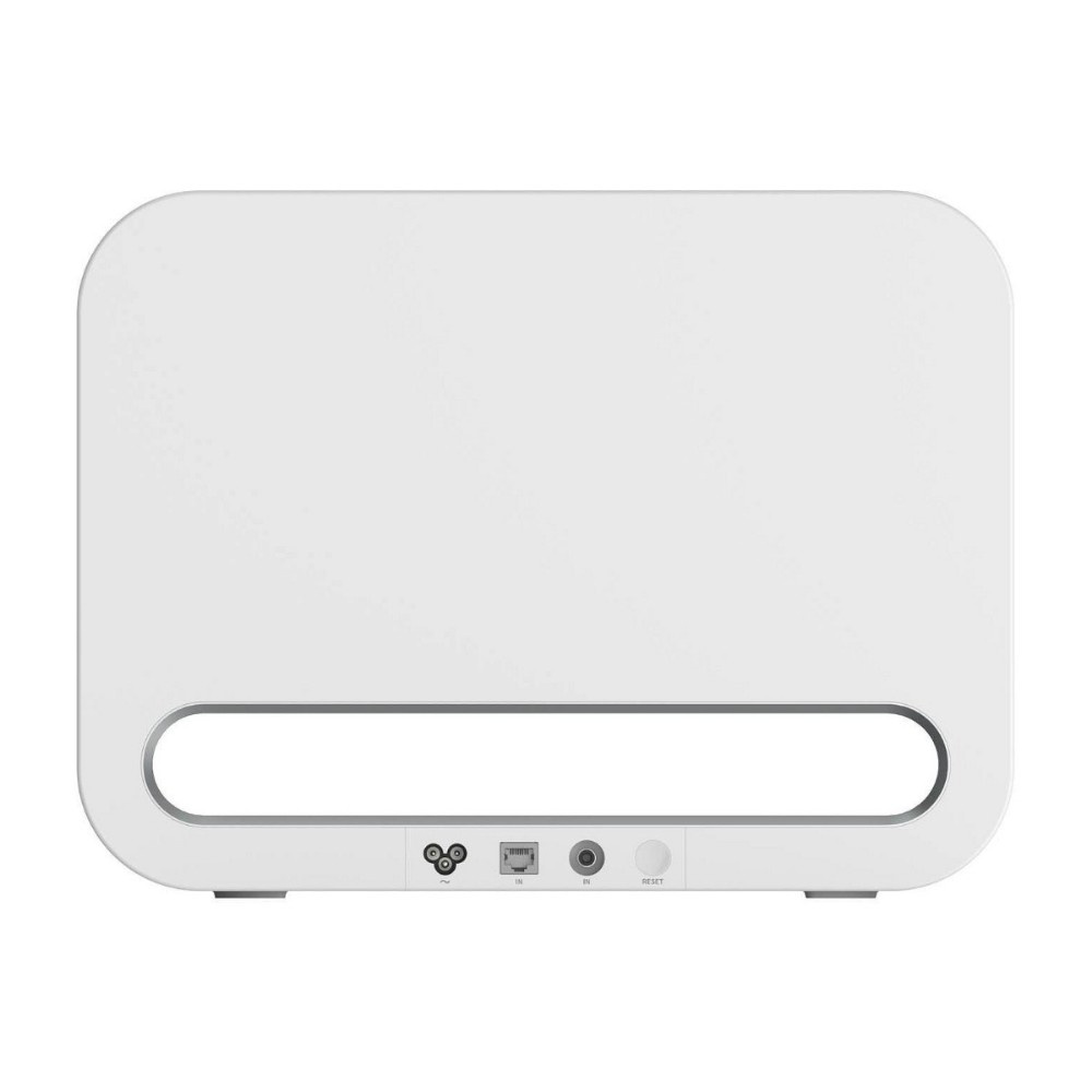 WiiM Sub Pro kompakt trådløs subwoofer, hvit