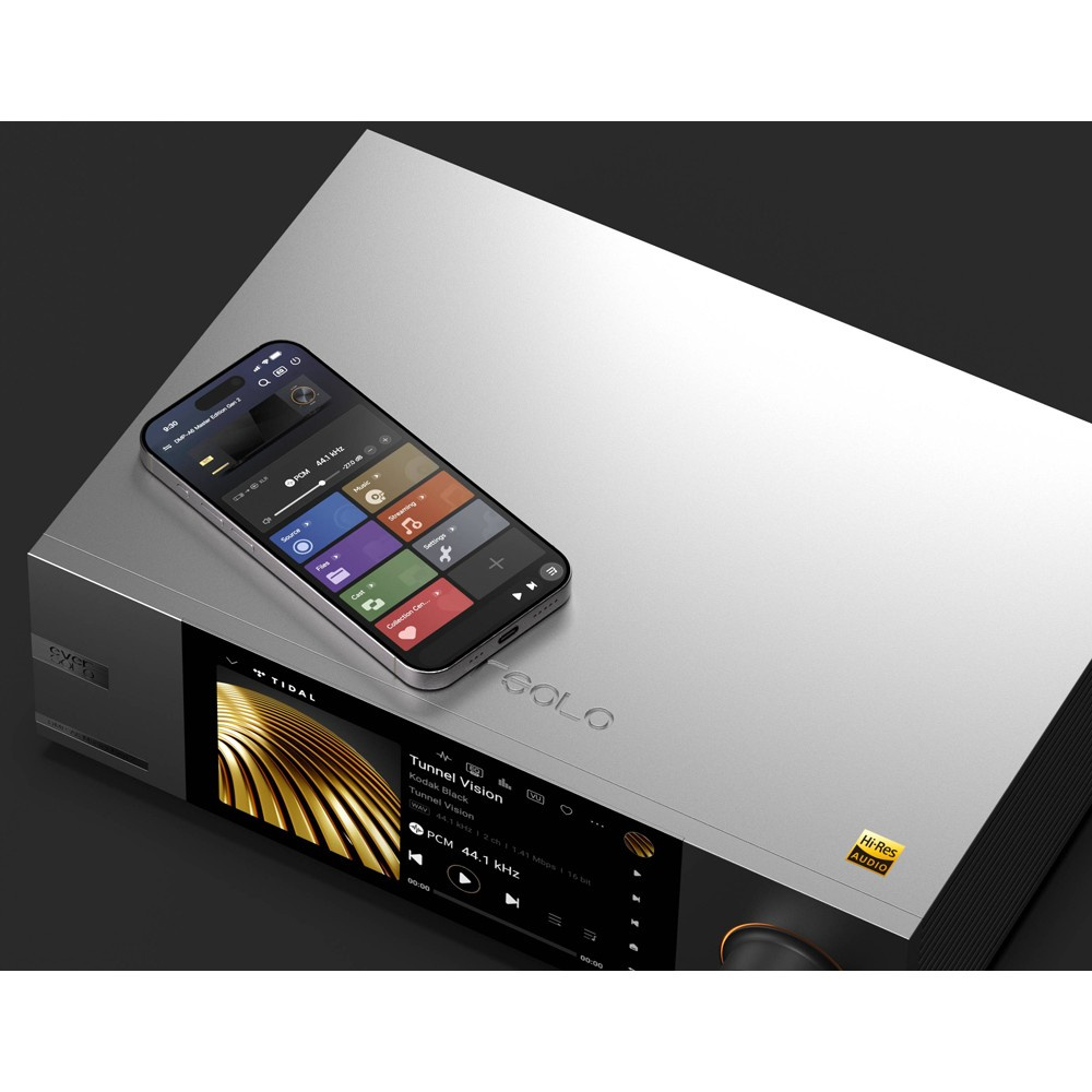 Eversolo DMP-A6 Master Edition Gen 2 nettverksspiller, sølv