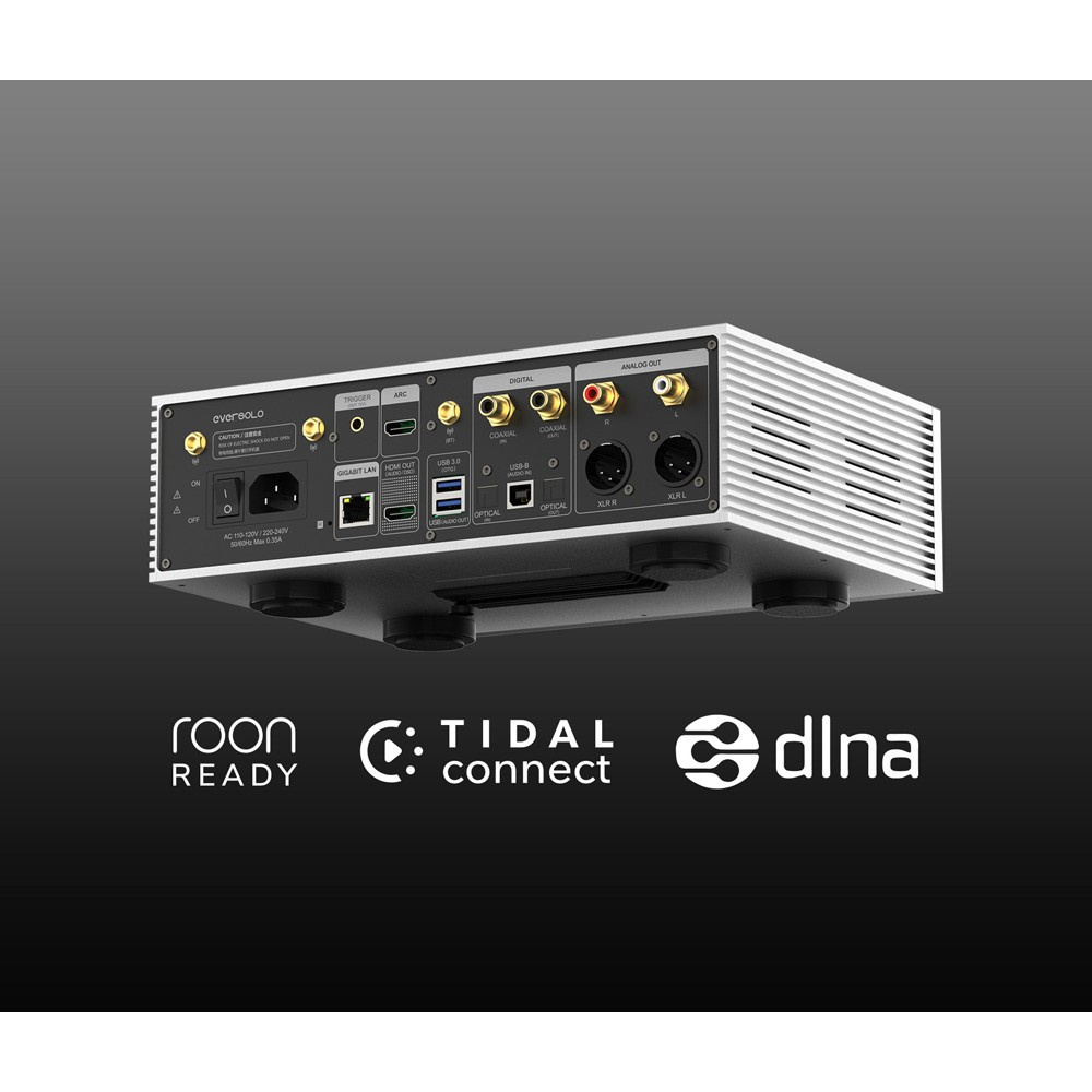 Eversolo DMP-A6 Master Edition Gen 2 nettverksspiller, sølv