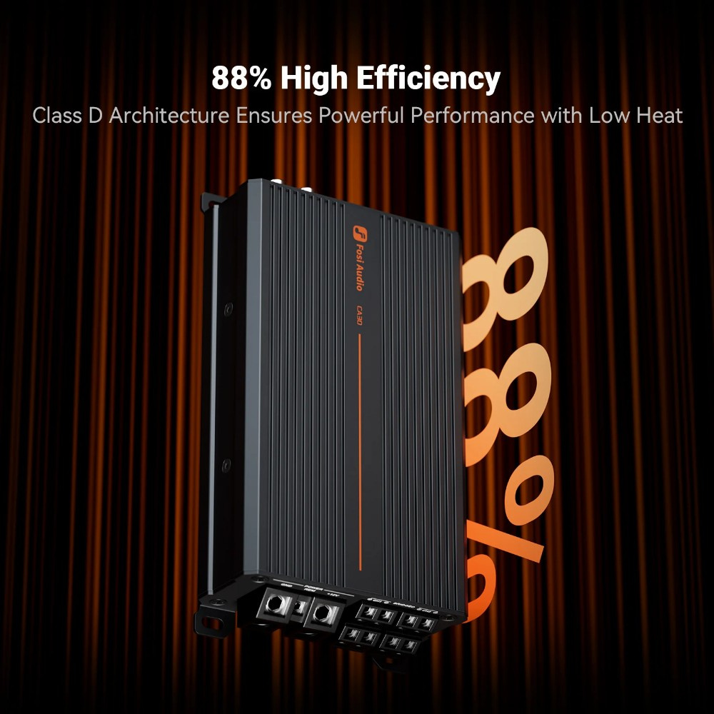 Fosi Audio CA30, 4-kanals effektforsterker