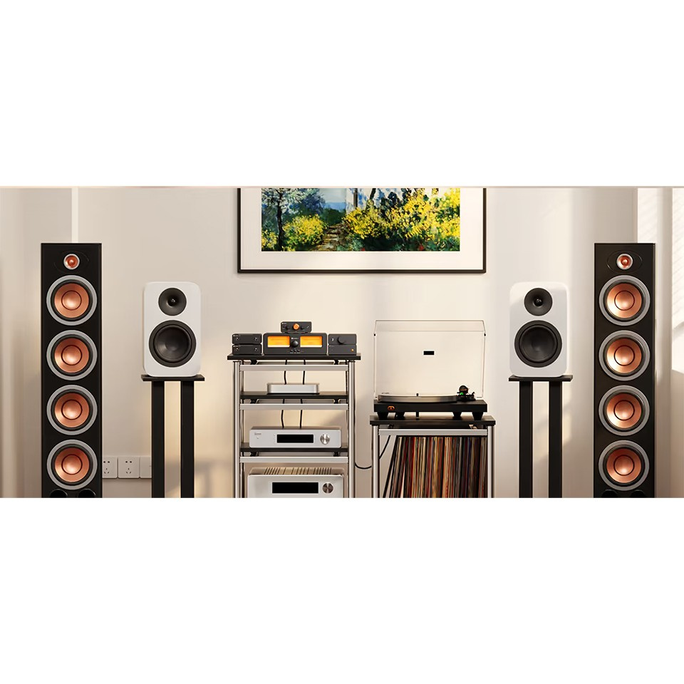 Fosi Audio P4 forforsterker med tonekontroller