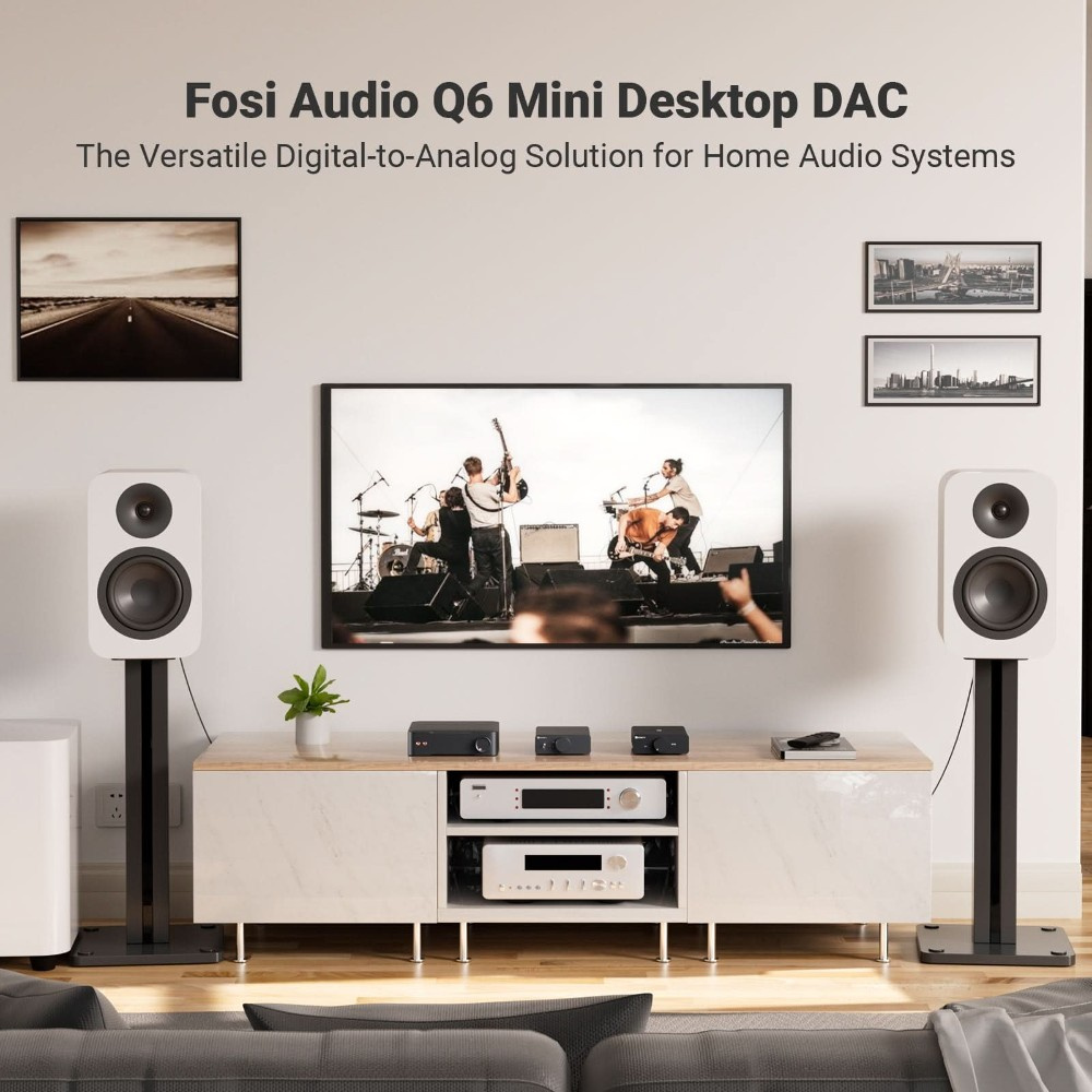 Fosi Audio Q6, kompakt DAC
