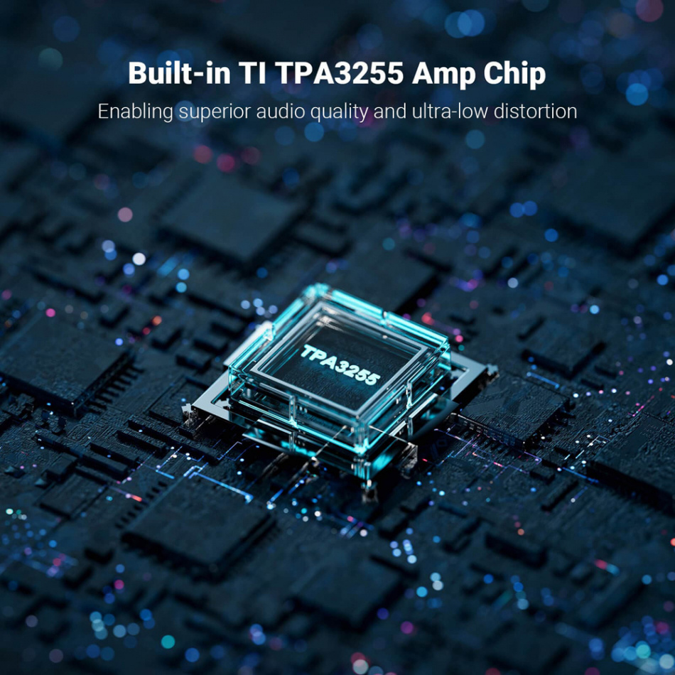 Fosi Audio V3 kompakt forsterker, 32V strømforsyning