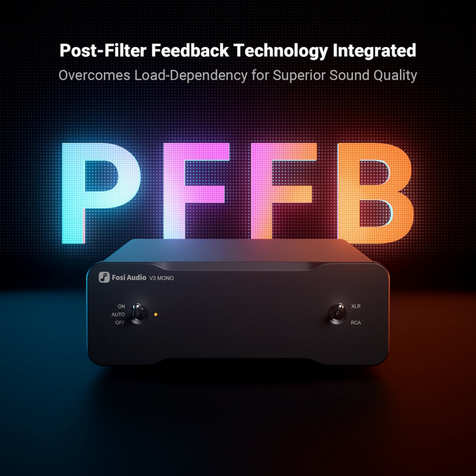 Fosi Audio V3 Mono, kompakt monoforsterker