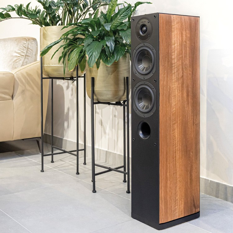 Indiana Line Nota 550 X gulvhøyttaler, valnøtt par