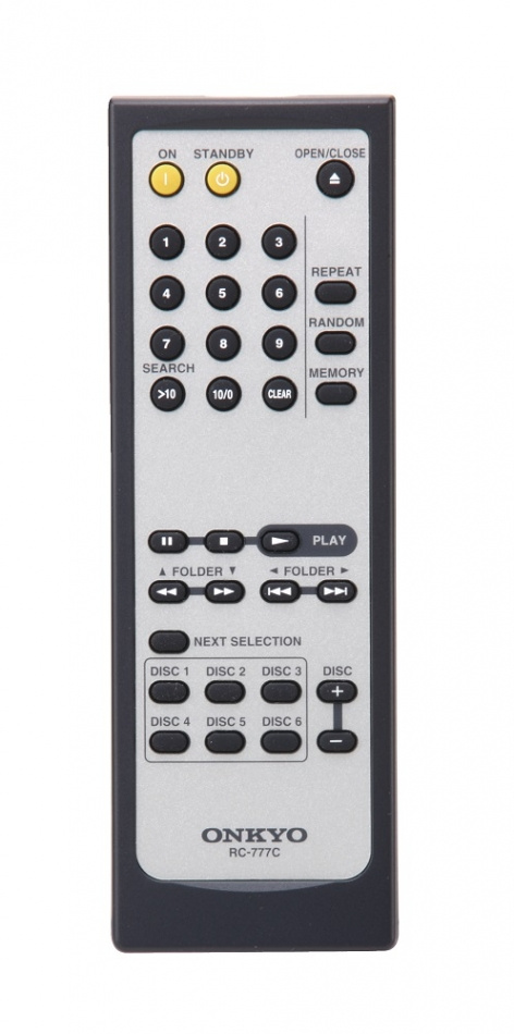 Onkyo DX-C390 CD - veksler svart