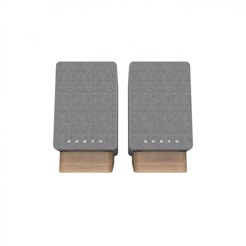 Onkyo GX-10DB aktive stativhøyttalere, hvit