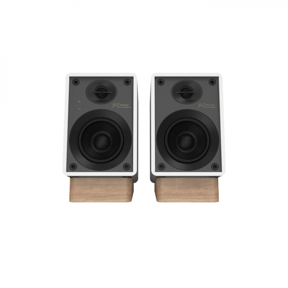 Onkyo GX-10DB aktive stativhøyttalere, hvit