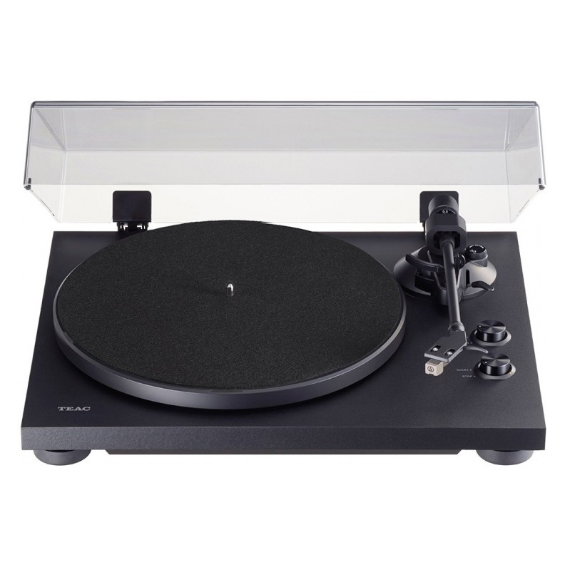 Teac TN-280BT-A3, platespiller med AT-3600L-pickup, BT- og RIAA-trinn, svart