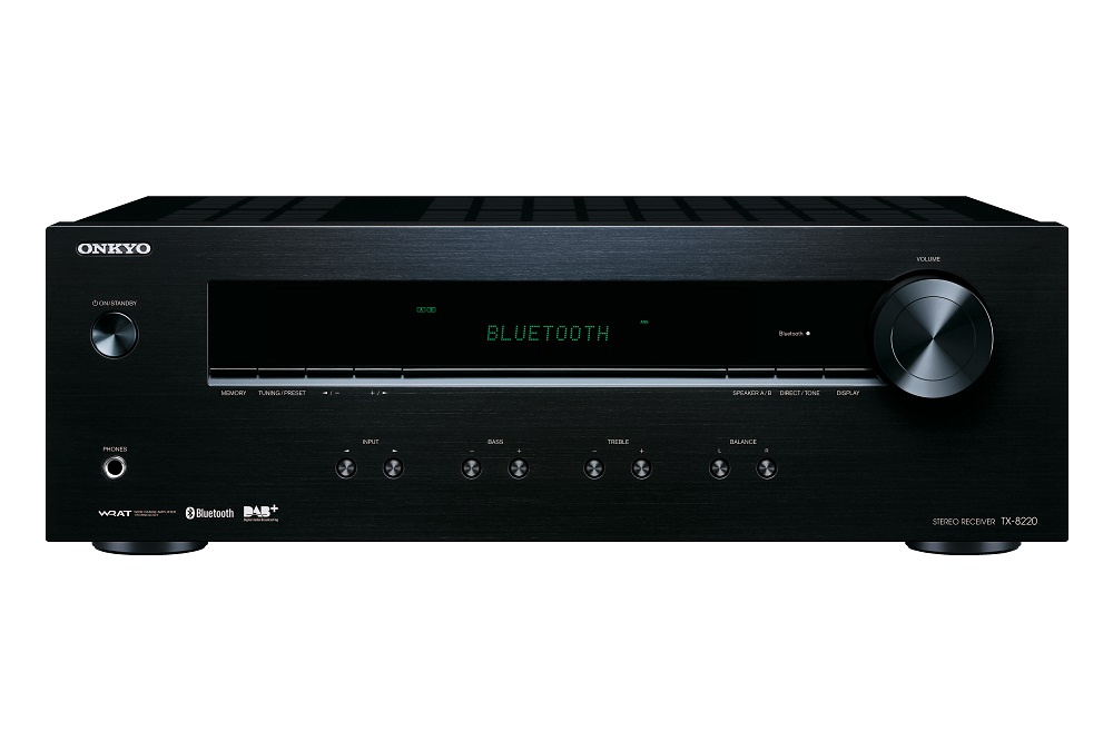 Onkyo TX-8220 stereoreceiver med DAC, svart