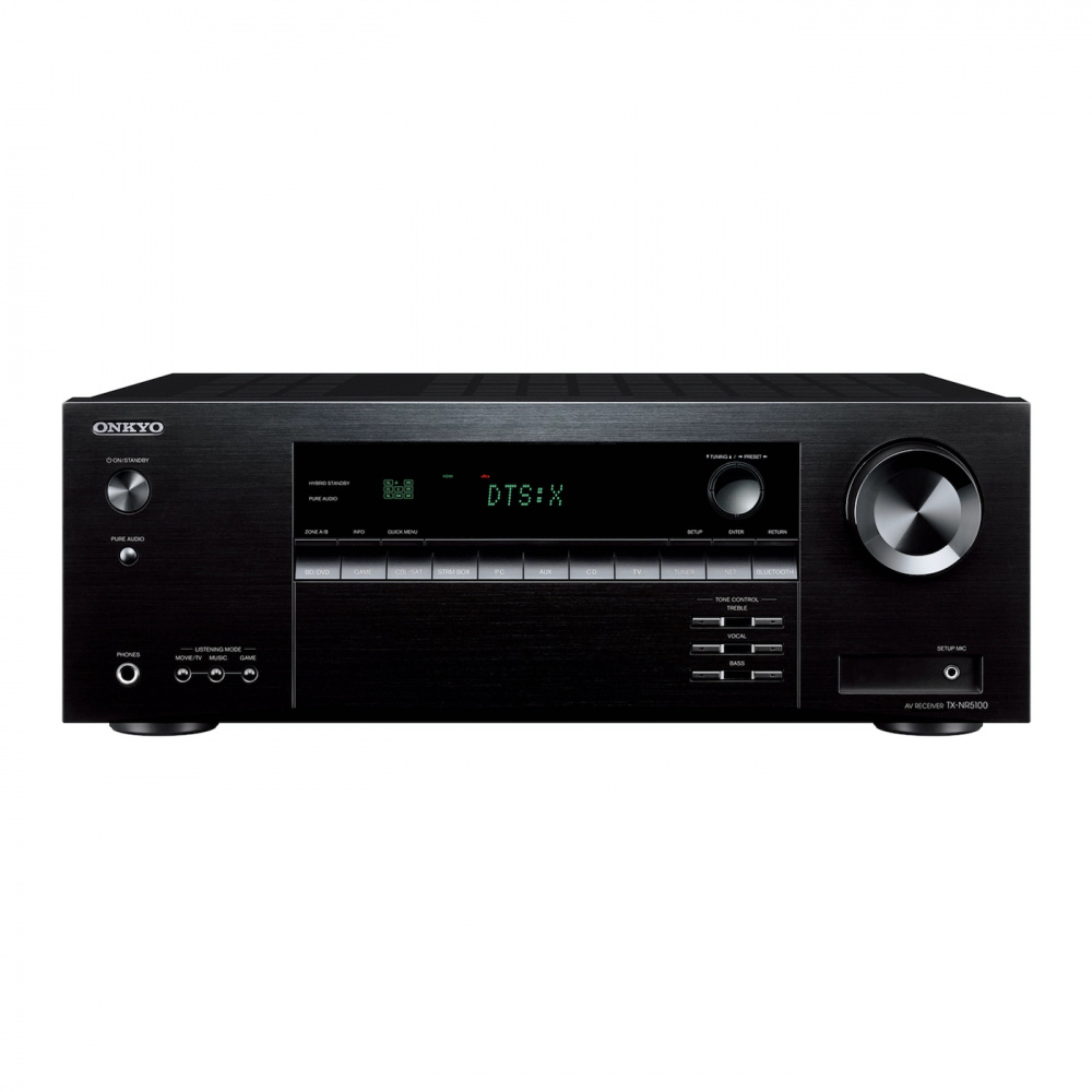 Onkyo TX-NR5100 hemmabioförstärkare, svart