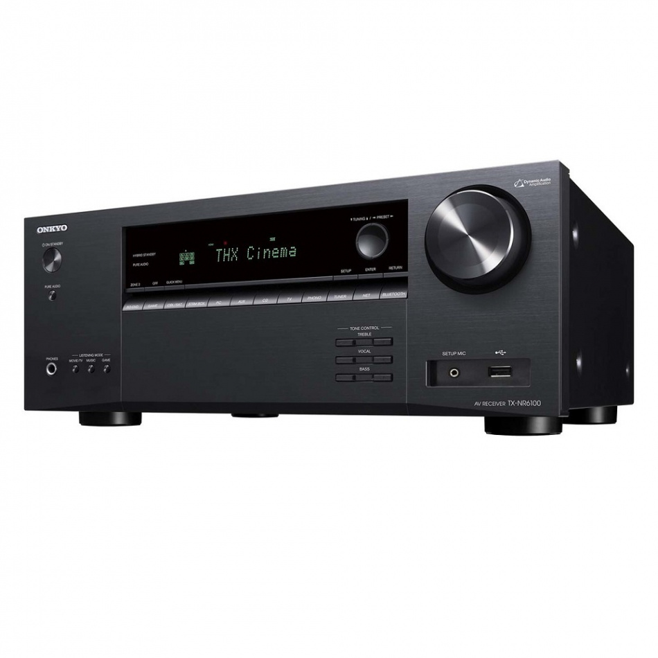 Onkyo TX-NR6100 hemmabioförstärkare, svart