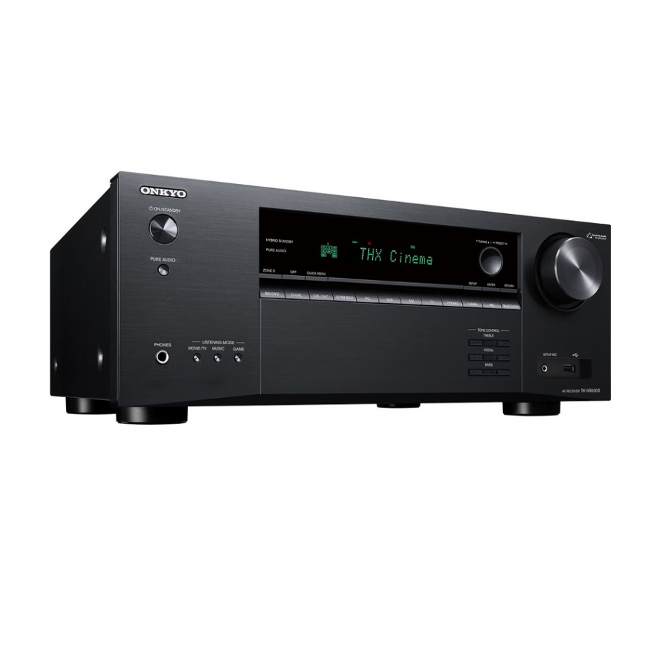 Onkyo TX-NR6100 hemmabioförstärkare, svart