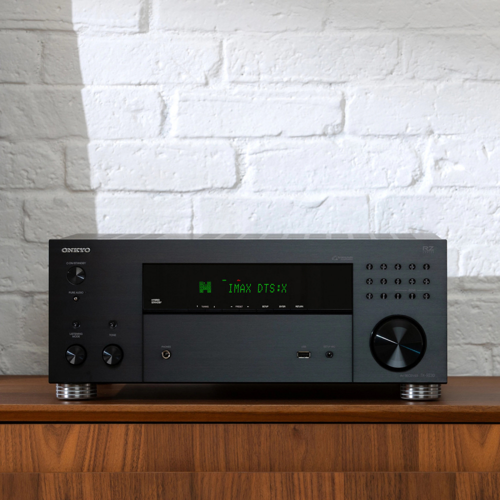 Onkyo TX-RZ30, 9.2-kanals hjemmekinoreceiver, svart