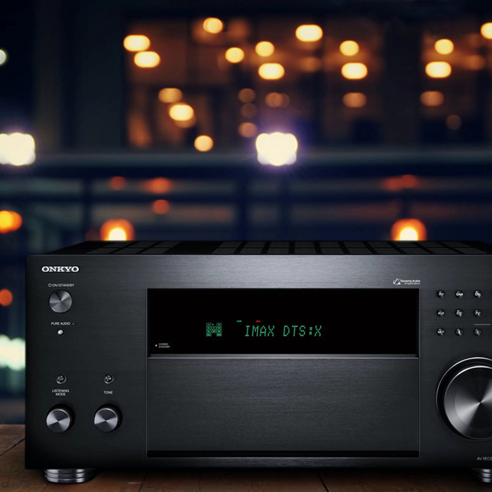 Onkyo TX-RZ50 9.2-kanals hjemmekinoforsterker, svart