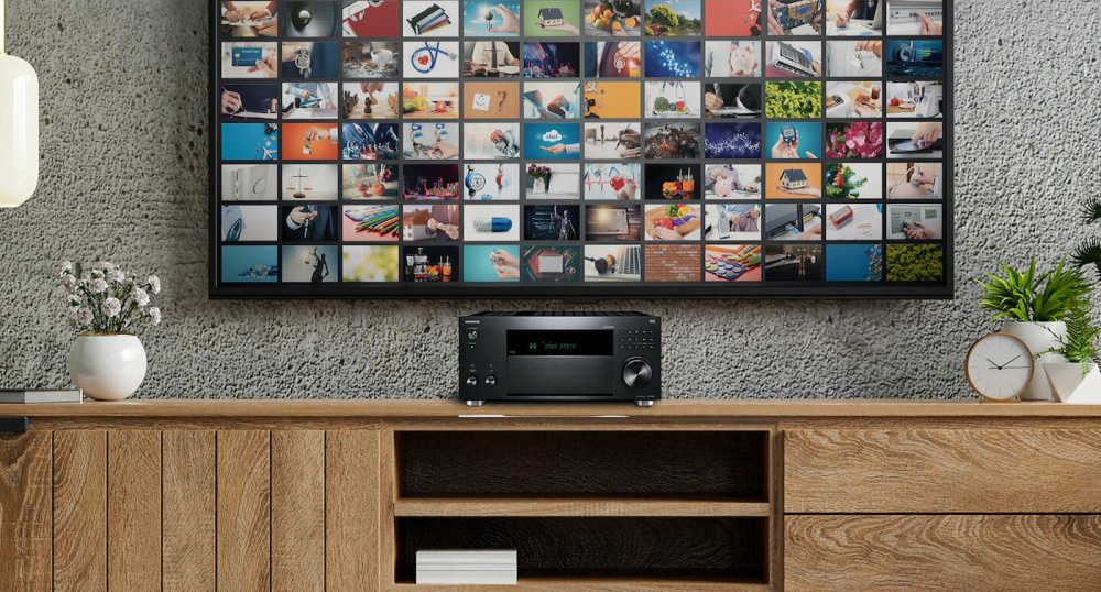 Onkyo TX-RZ50 9.2-kanals hjemmekinoforsterker, svart