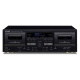 Teac W-1200 dobbelt kassettspiller med digitalisering, svart Teac W-1200 dobbelt kassettspiller med digitalisering, svart