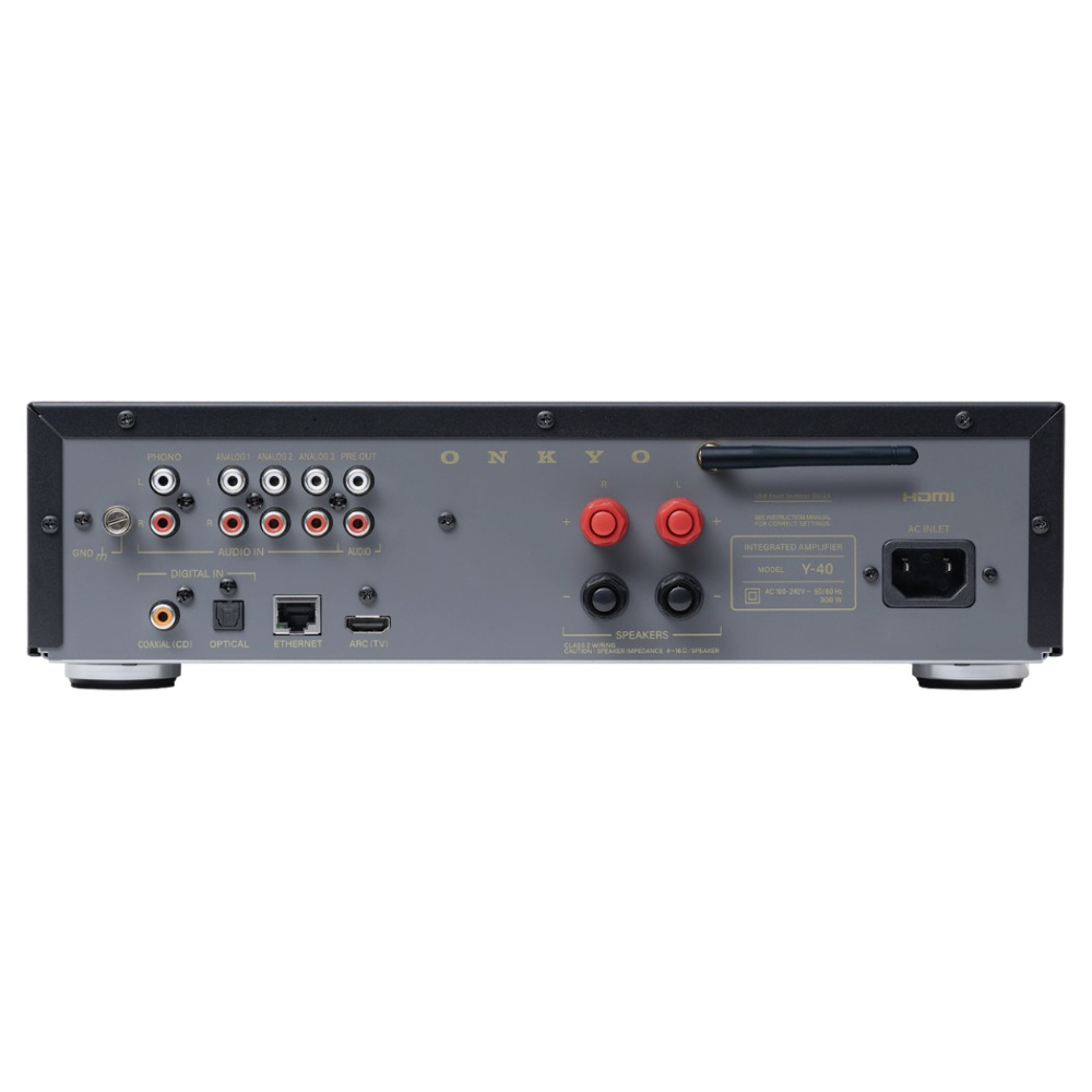 Onkyo Muse Y-40 streamingforsterker, svart