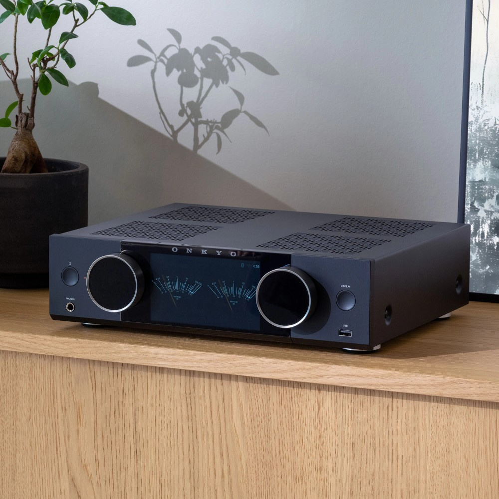Onkyo Muse Y-40 streamingforsterker, svart