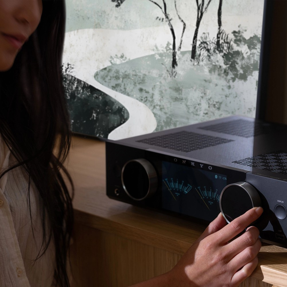 Onkyo Muse Y-40 streamingforsterker, svart