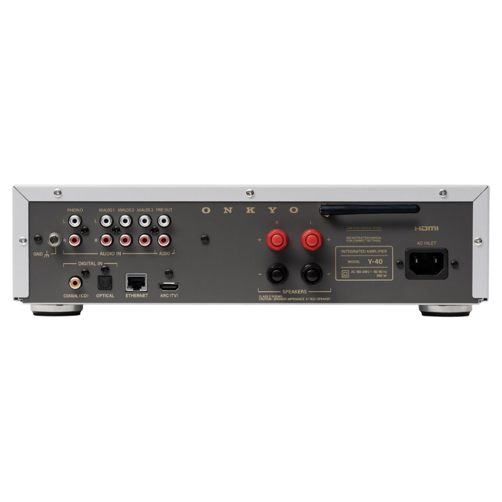 Onkyo Muse Y-40 streamingforsterker, sølv