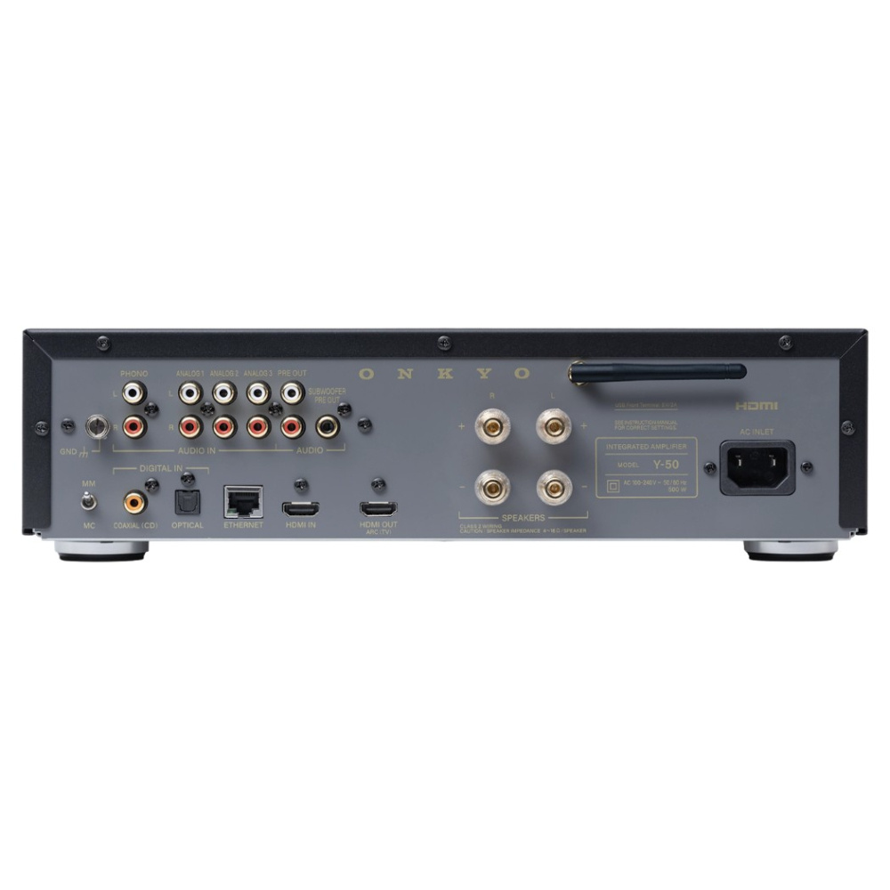 Onkyo Muse Y-50 streamingforsterker, svart