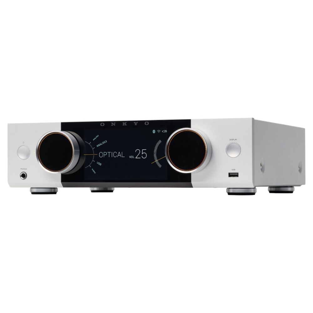 Onkyo Muse Y-50 streamingforsterker, sølv